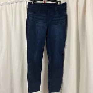 SPANX Women's Dark Blue Skinny Jeans